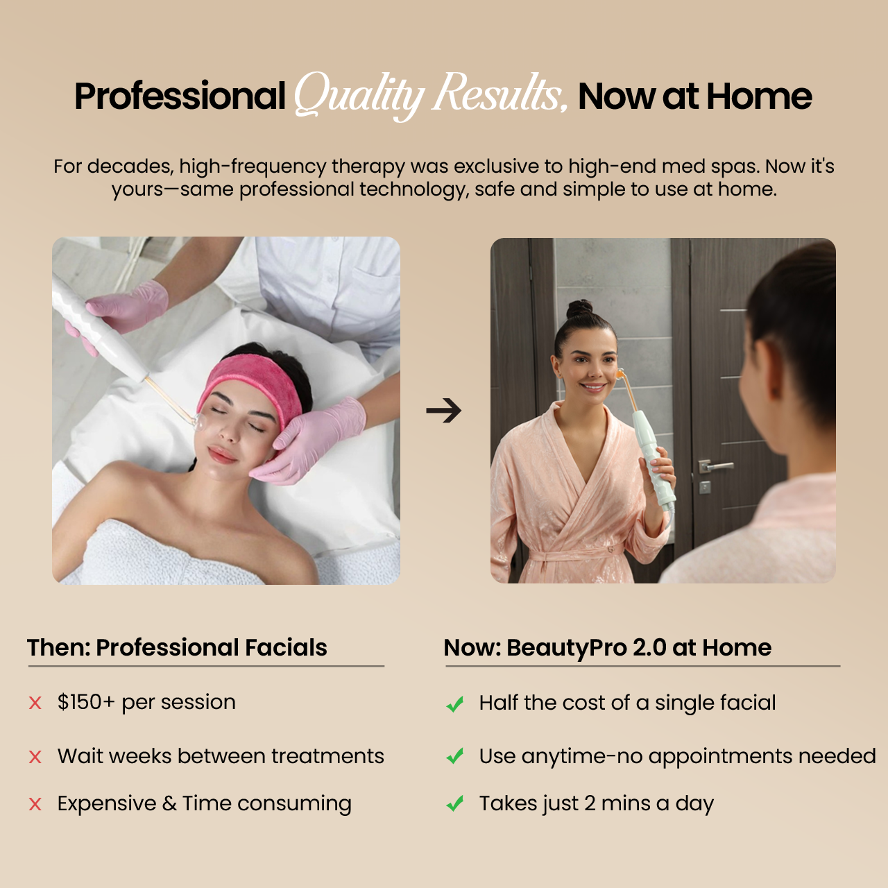 BeautyPro 2.0 - High Frequency Wand