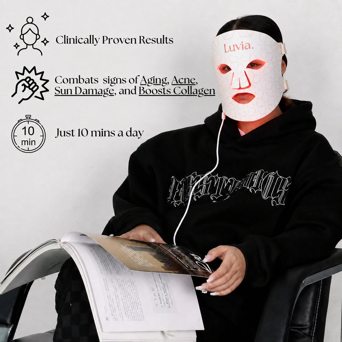 LuminaLux Rejuvenate - 4 Color LED Mask