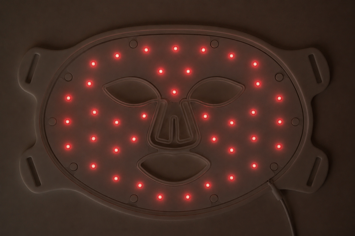 A typical LED mask — ~105